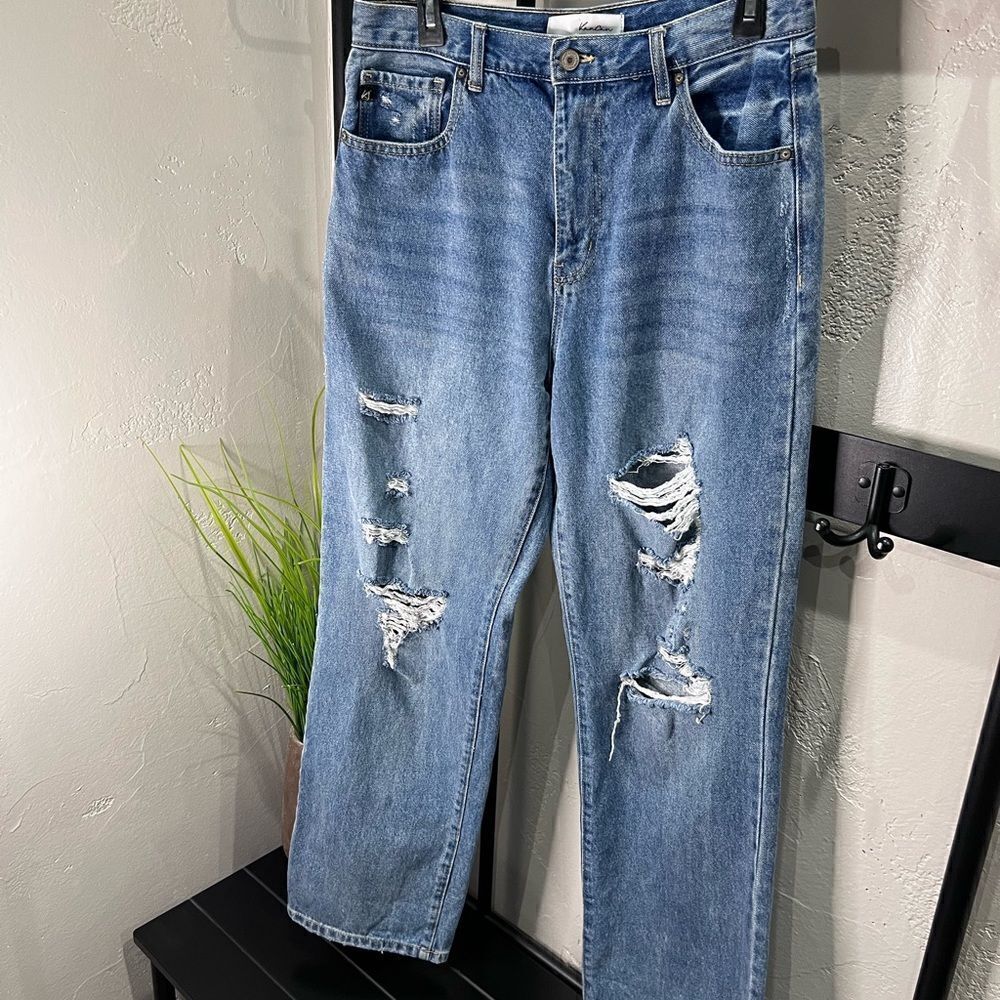 KanCan Jeans Stephanie Ultra High Rise 90's Boyfriend size 11/29 - Picture 2 of 15